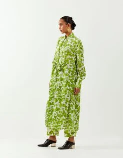 Inca Green Clover Knot Shirt -Africans Shop incaksh01greenclover3