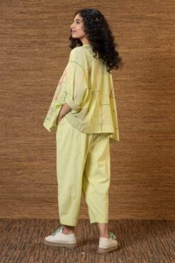 Green Paakhi Kimono Top -Africans Shop j2220bb