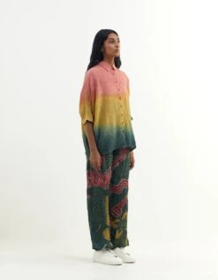 Multi Colour Lsrin Blended Cotton Shirt -Africans Shop lsrinmsk100aobd233