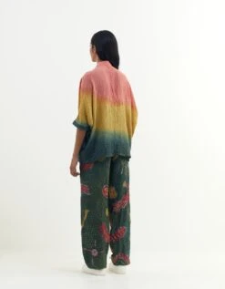 Multi Colour Lsrin Blended Cotton Shirt -Africans Shop lsrinmsk100aobd23b