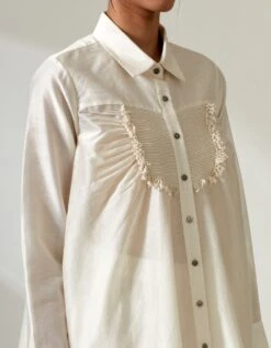 Lingura Shirt Set In Ivory -Africans Shop lsshtset4 1