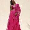 Fuchsia Pink Lush Lehenga Set -Africans Shop lush011
