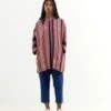 Pink Macca Kimono Sleeve Shirt -Africans Shop maccahs6bss451