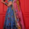 Swara Blue Lehenga Set -Africans Shop mmrb9041 1