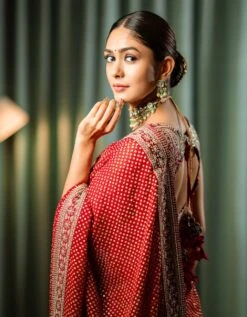 Advika Blouse In Red -Africans Shop mrmrunal01a3