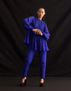 Blue Naina Shirt -Africans Shop nainablue3