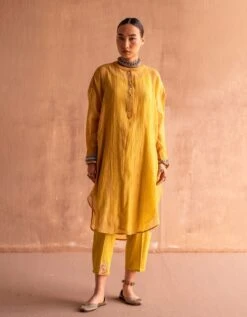 Nimbu Yellow Aditya Shirt