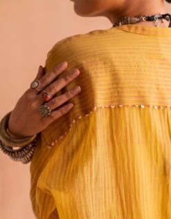 Nimbu Yellow Aditya Shirt -Africans Shop nimbuyellowadityashirt5