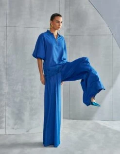 Blue Vervain Denim Top -Africans Shop njst 1306b