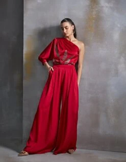 Calathea One Off Shoulder Top