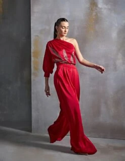 Calathea One Off Shoulder Top -Africans Shop njst13213