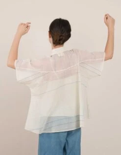 White Swan Shirt -Africans Shop nk03wb01b