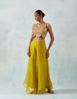 Citrine Jacket And Palazzo Set -Africans Shop nts129citrine3