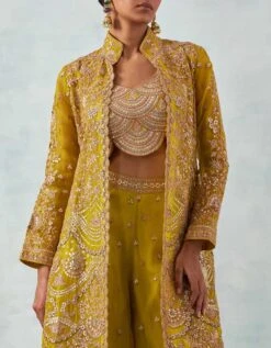 Citrine Jacket And Palazzo Set -Africans Shop nts129citrine4