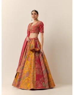 Multicolor Lehenga Set -Africans Shop p21652