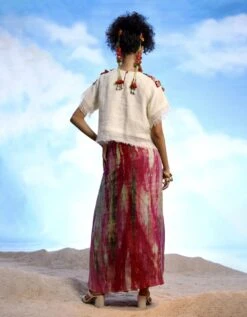 Ivory Sophia Top -Africans Shop pal05b