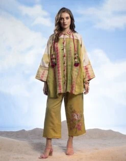 Green/Multi Elina Shirt