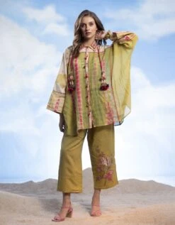 Green/Multi Elina Shirt -Africans Shop pal234
