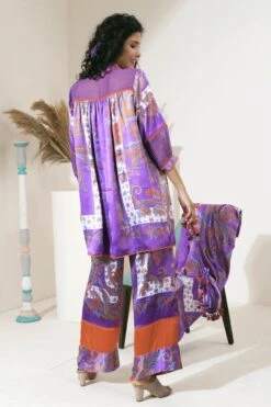 Purple And Orange Fresca Top -Africans Shop pc10b
