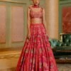 Blooming Floral Printed Lehenga Set. -Africans Shop ph22261