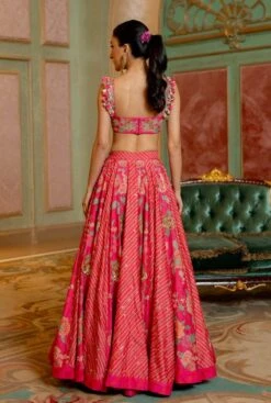 Blooming Floral Printed Lehenga Set. 13 Blooming Floral Printed Lehenga Set. -Africans Shop ph2226b