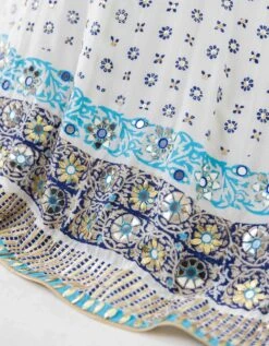 Off White Raatrani Lehenga Set -Africans Shop prrr0015