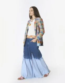 The Flared Denims With Hand Work -Africans Shop rarass24813