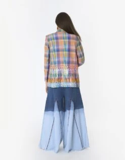 The Flared Denims With Hand Work -Africans Shop rarass2481b