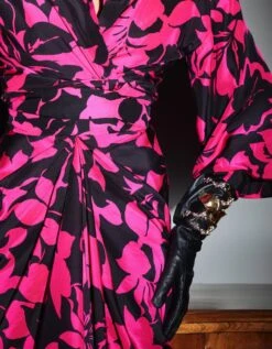 K315 Pink And Black 'Mocha' Skirt And 'Valeri' Shirt -Africans Shop rkcu23054