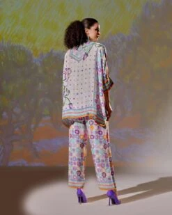 White Loving Vincent Rosa Chanel  Top -Africans Shop rr22842setb