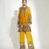 Mustard Notting Hill Pankti Top -Africans Shop rr234791