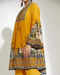 Mustard Notting Hill Pankti Top -Africans Shop rr234795