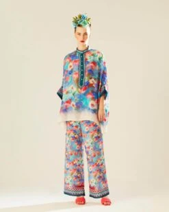 Turquoise Eden Chanel Top