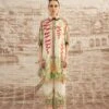 Beige Heliconia Kamara Shirt -Africans Shop rr263121