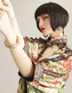 Pale Rose Redoute Kamara Shirt -Africans Shop rr288036