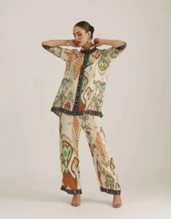 Vanilla Rabia Maizah Shirt -Africans Shop rr288374