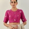 Pink Petal Blouse -Africans Shop saivr042sumhlpk1