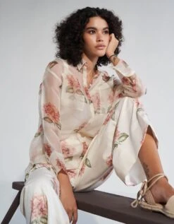 Spring Fling Organza Shirt