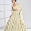 Lime Sequin Lehenga Set -Africans Shop sc22561
