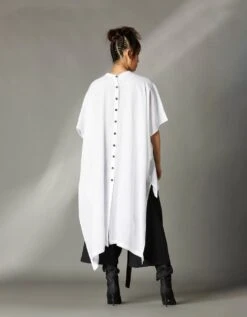 Casey Shirt In White -Africans Shop sh0162lb