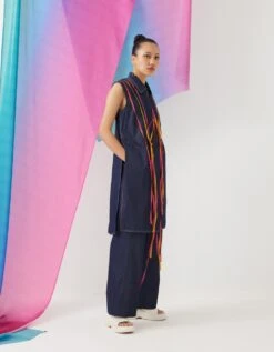 Rover Shirt Dress With Trousers -Africans Shop srv0292