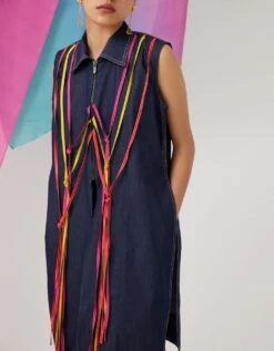 Rover Shirt Dress With Trousers -Africans Shop srv029b
