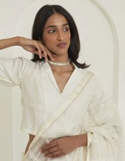 Panache Ivory Mulberry Silk Blouse