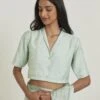 Panache Seafoam Mulberry Silk Blouse