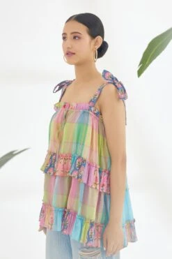 Mint Green Strap Top -Africans Shop ss23nk022