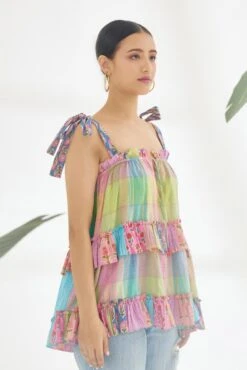 Mint Green Strap Top -Africans Shop ss23nk023