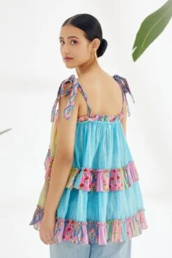 Mint Green Strap Top -Africans Shop ss23nk02b