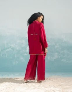 Nile Tie Front Shirt -Africans Shop tfs4148b