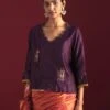 Tannu Blouse In Purple -Africans Shop tnublspplrjbr1