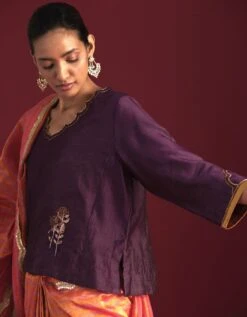 Tannu Blouse In Purple -Africans Shop tnublspplrjbr3